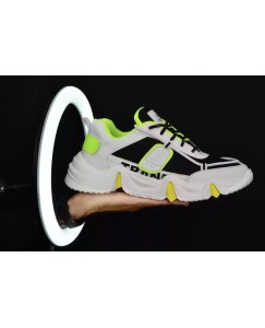 Ramoz 100% Genuine Quality White Sport Fashion Shoe for Men's & Boys (yellow)